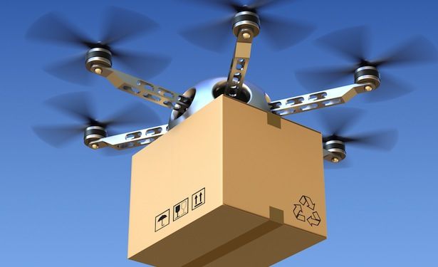 The Emerging Role for Drones in Parcel Delivery
